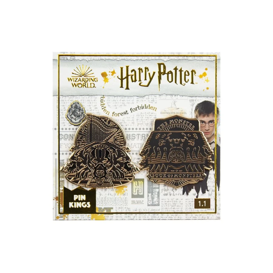 Accessories Pin Kings Harry Potter Enamel Pin Badge Set 1.1 - Book Of Monsters & Fluffy 5 Accessories Pin Kings Harry Potter Enamel Pin Badge Set 1.1 - Book Of Monsters & Fluffy