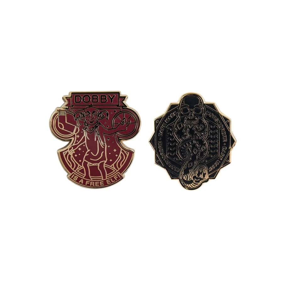 Accessories Pin Kings Harry Potter Enamel Pin Badge Set 1.3 - Dark Mark & Dobby 7 Accessories Pin Kings Harry Potter Enamel Pin Badge Set 1.3 - Dark Mark & Dobby