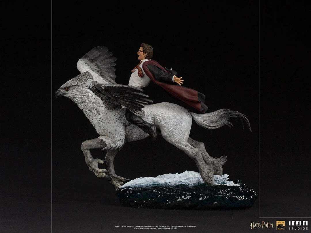Official Iron Studios Harry Potter Harry And Buckbeak Deluxe Art 1:10 Scale Figure 7 Official Iron Studios Harry Potter Harry And Buckbeak Deluxe Art 1:10 Scale Figure