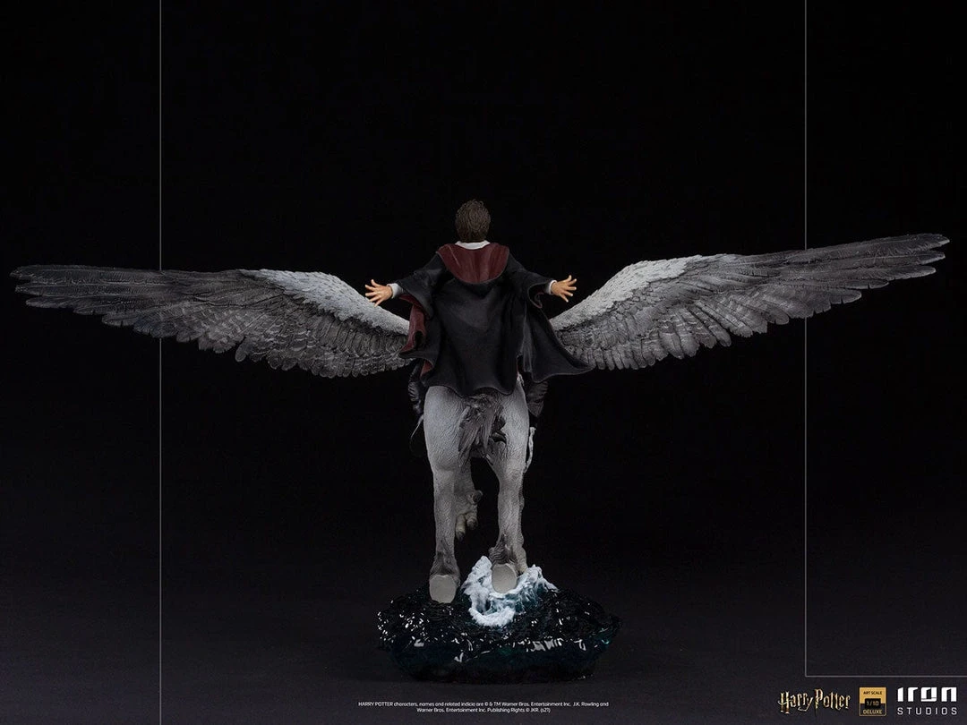 Official Iron Studios Harry Potter Harry And Buckbeak Deluxe Art 1:10 Scale Figure 8 Official Iron Studios Harry Potter Harry And Buckbeak Deluxe Art 1:10 Scale Figure