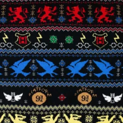 Harry Potter Christmas Jumper Official Harry Potter Houses Christmas Jumper / Ugly Sweater