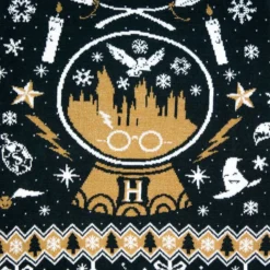 Harry Potter Christmas Jumper Official Harry Potter ‘Snow Globe Christmas’ Christmas Jumper / Ugly Sweater 13 Harry Potter Christmas Jumper Official Harry Potter ‘Snow Globe Christmas’ Christmas Jumper / Ugly Sweater