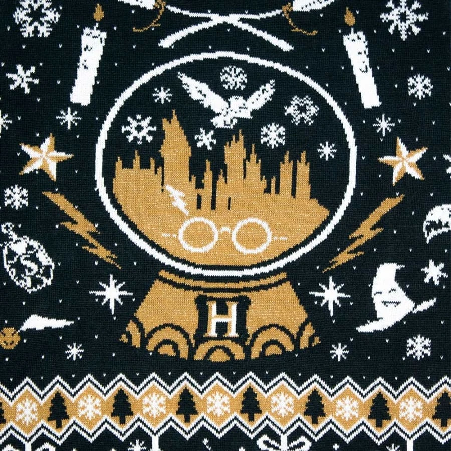 Harry Potter Christmas Jumper Official Harry Potter ‘Snow Globe Christmas’ Christmas Jumper / Ugly Sweater 7 Harry Potter Christmas Jumper Official Harry Potter ‘Snow Globe Christmas’ Christmas Jumper / Ugly Sweater