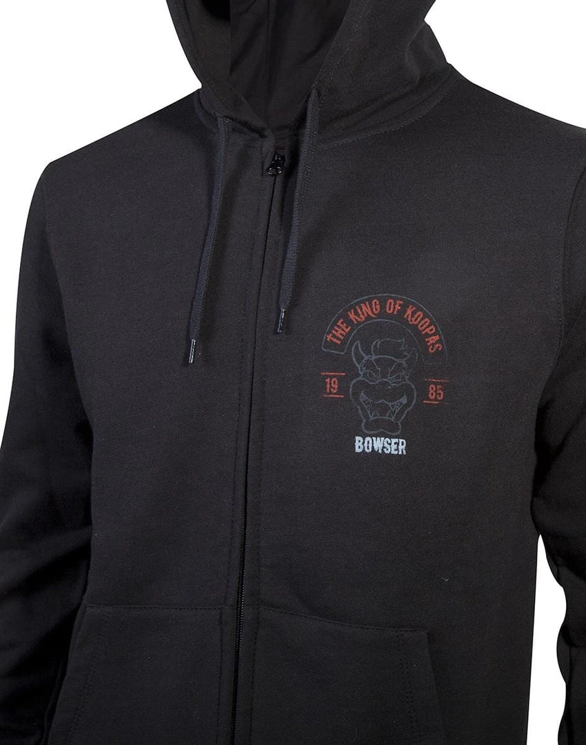 Super Mario Official Nintendo King Of Koopa's Zipper Hoodies 3 Super Mario Official Nintendo King Of Koopa's Zipper Hoodies