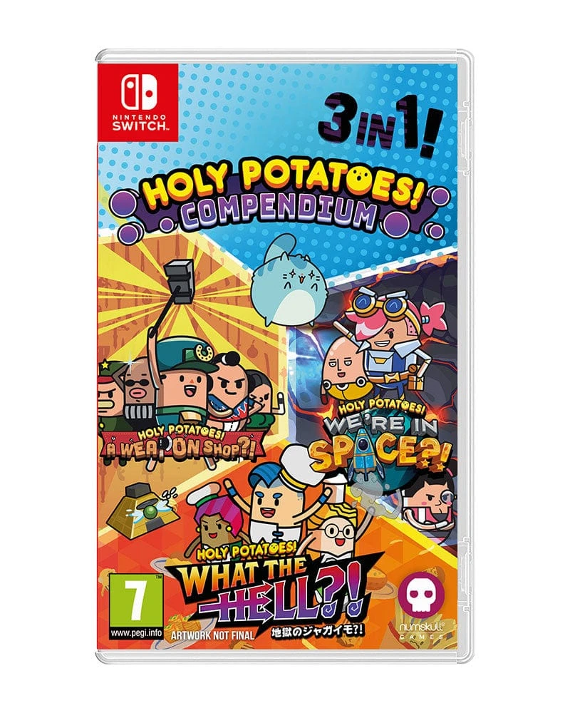 Nintendo Switch Games Numskull Holy Potatoes Compendium Badge Edition (Nintendo Switch) 4 Nintendo Switch Games Numskull Holy Potatoes Compendium Badge Edition (Nintendo Switch)