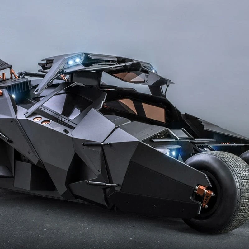 Batman Official Hot Toys DC Comics The Dark Knight Trilogy Batmobile 1:6 Scale Figure 5 Batman Official Hot Toys DC Comics The Dark Knight Trilogy Batmobile 1:6 Scale Figure