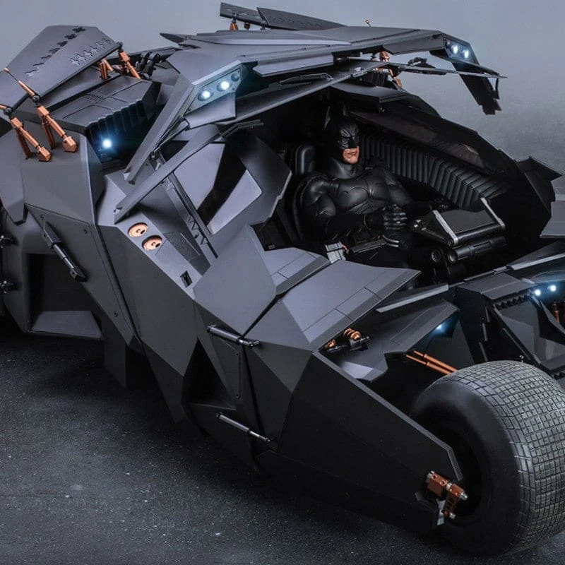 Batman Official Hot Toys DC Comics The Dark Knight Trilogy Batmobile 1:6 Scale Figure 6 Batman Official Hot Toys DC Comics The Dark Knight Trilogy Batmobile 1:6 Scale Figure