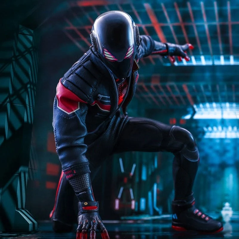 Official Hot Toys Marvel Spider-Man Miles Morales 2020 Suit 1:6 Scale Figure 6 Official Hot Toys Marvel Spider-Man Miles Morales 2020 Suit 1:6 Scale Figure