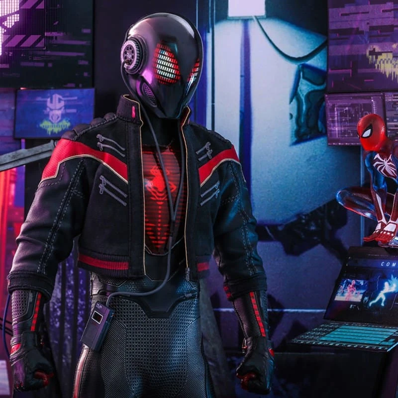 Official Hot Toys Marvel Spider-Man Miles Morales 2020 Suit 1:6 Scale Figure 4 Official Hot Toys Marvel Spider-Man Miles Morales 2020 Suit 1:6 Scale Figure