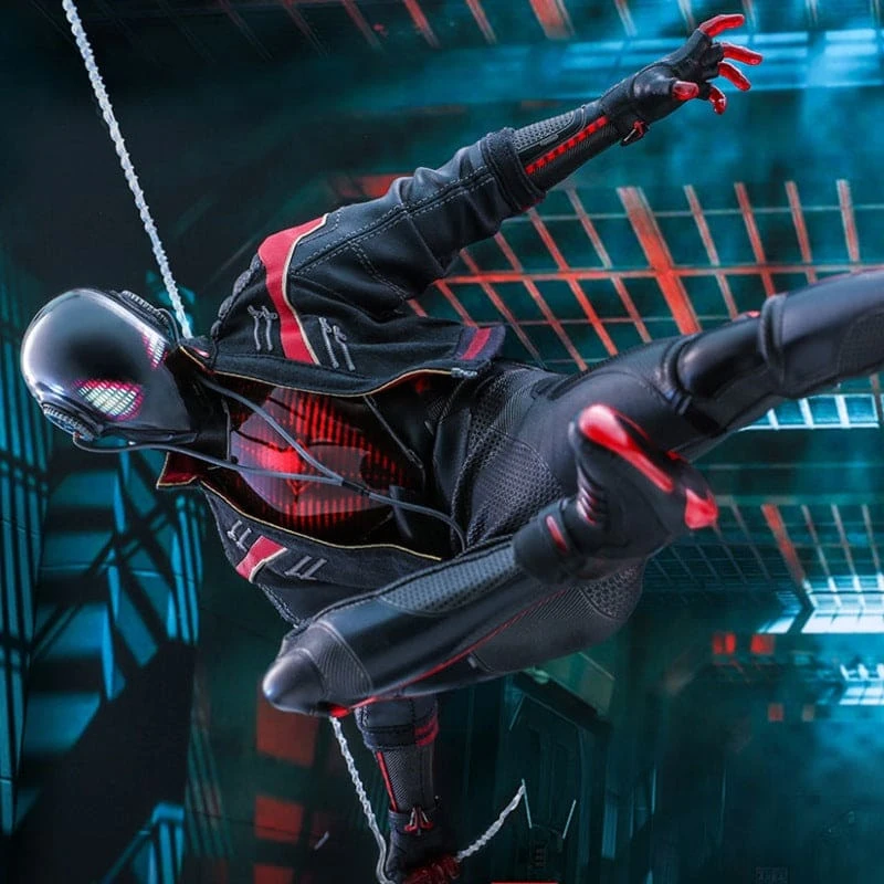 Official Hot Toys Marvel Spider-Man Miles Morales 2020 Suit 1:6 Scale Figure 8 Official Hot Toys Marvel Spider-Man Miles Morales 2020 Suit 1:6 Scale Figure