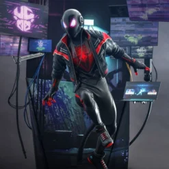 Official Hot Toys Marvel Spider-Man Miles Morales 2020 Suit 1:6 Scale Figure 18 Official Hot Toys Marvel Spider-Man Miles Morales 2020 Suit 1:6 Scale Figure