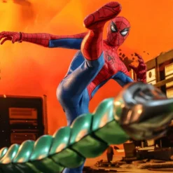 Official Hot Toys Marvel Spider-Man Classic Suit 1:6 Scale Figure Avengers 13 Official Hot Toys Marvel Spider-Man Classic Suit 1:6 Scale Figure Avengers