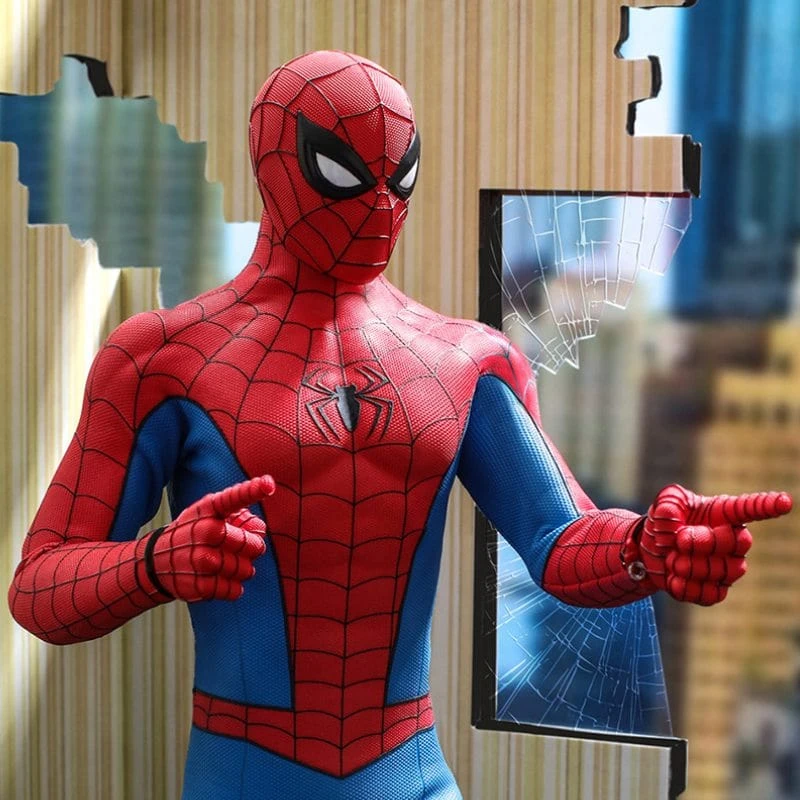 Official Hot Toys Marvel Spider-Man Classic Suit 1:6 Scale Figure Avengers 10 Official Hot Toys Marvel Spider-Man Classic Suit 1:6 Scale Figure Avengers