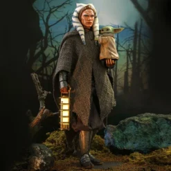 Official Hot Toys Star Wars The Mandalorian Ahsoka Tano And Grogu 1:6 Scale Figure