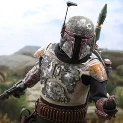 Official Hot Toys Star Wars The Mandalorian Boba Fett 1:6 Scale Figure 13 Official Hot Toys Star Wars The Mandalorian Boba Fett 1:6 Scale Figure