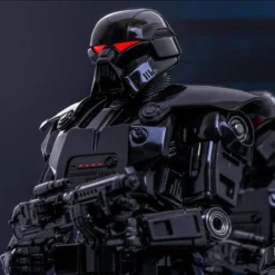 Official Hot Toys Star Wars The Mandalorian Dark Trooper 1:6 Scale Figure 17 Official Hot Toys Star Wars The Mandalorian Dark Trooper 1:6 Scale Figure