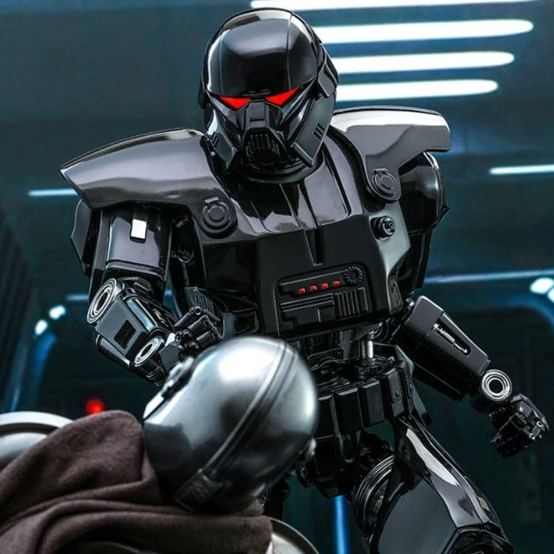 Official Hot Toys Star Wars The Mandalorian Dark Trooper 1:6 Scale Figure 11 Official Hot Toys Star Wars The Mandalorian Dark Trooper 1:6 Scale Figure
