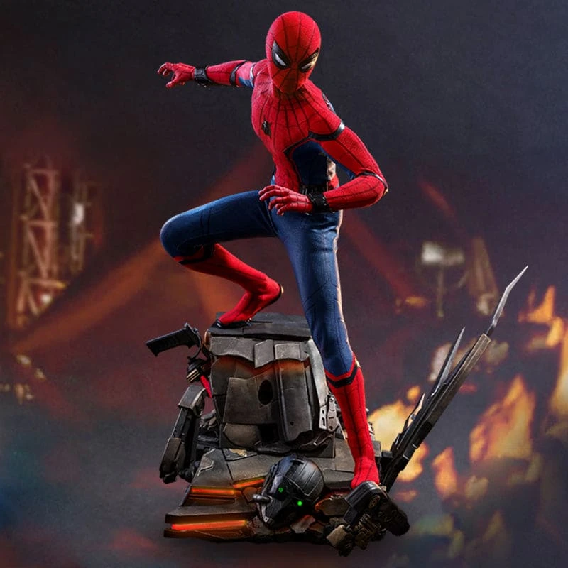 Avengers Official Hot Toys Marvel Spider-Man Homecoming 1:4 Scale Figure 3 Avengers Official Hot Toys Marvel Spider-Man Homecoming 1:4 Scale Figure