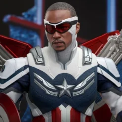 Avengers Official Hot Toys The Falcon And The Winter Soldier Captain America 1:6 Scale Figure