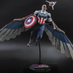 Avengers Official Hot Toys The Falcon And The Winter Soldier Captain America 1:6 Scale Figure