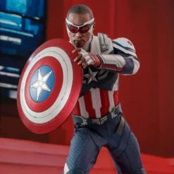 Avengers Official Hot Toys The Falcon And The Winter Soldier Captain America 1:6 Scale Figure