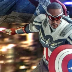 Avengers Official Hot Toys The Falcon And The Winter Soldier Captain America 1:6 Scale Figure