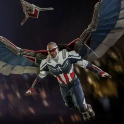 Avengers Official Hot Toys The Falcon And The Winter Soldier Captain America 1:6 Scale Figure