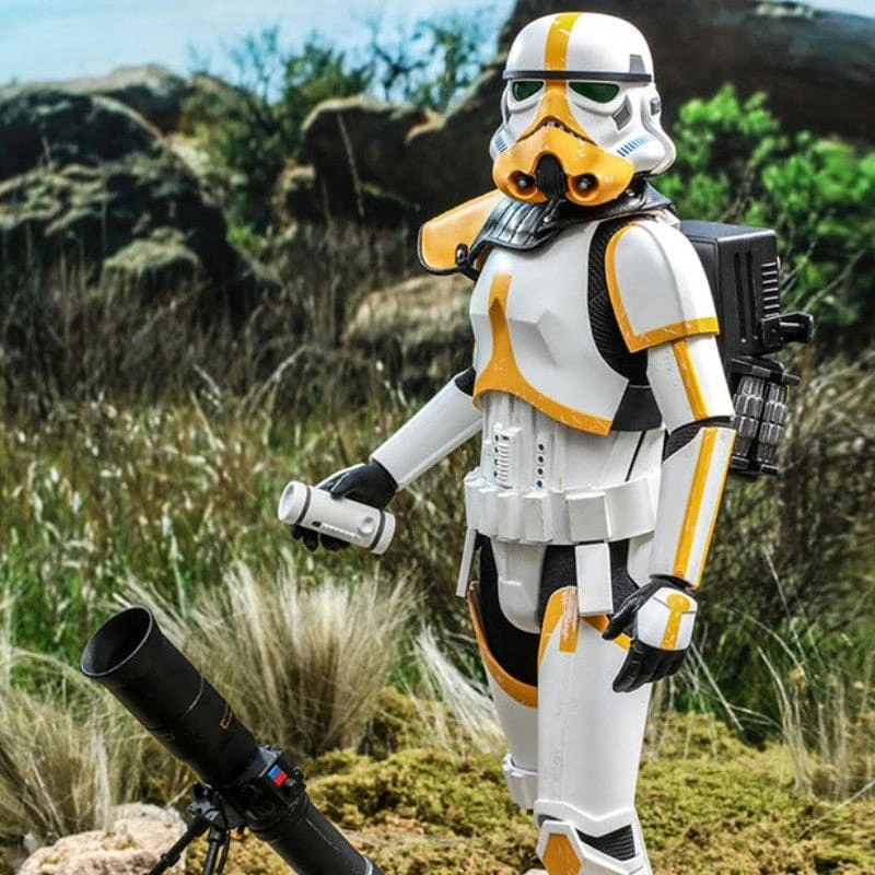 Official Hot Toys Star Wars The Mandalorian Artillery Stormtrooper 1:6 Scale Figure 5 Official Hot Toys Star Wars The Mandalorian Artillery Stormtrooper 1:6 Scale Figure