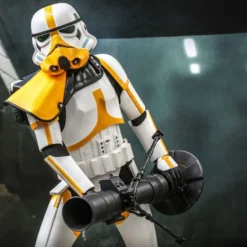 Official Hot Toys Star Wars The Mandalorian Artillery Stormtrooper 1:6 Scale Figure 27 Official Hot Toys Star Wars The Mandalorian Artillery Stormtrooper 1:6 Scale Figure