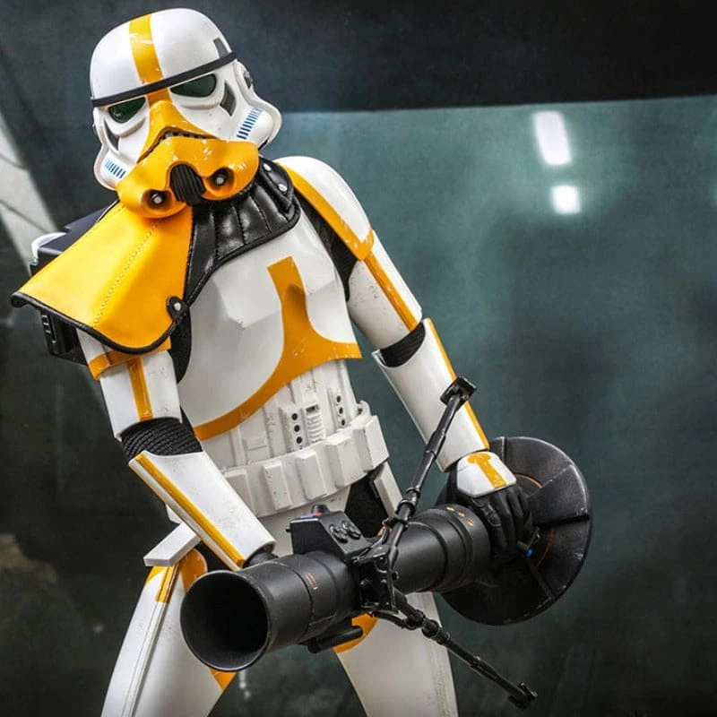 Official Hot Toys Star Wars The Mandalorian Artillery Stormtrooper 1:6 Scale Figure 15 Official Hot Toys Star Wars The Mandalorian Artillery Stormtrooper 1:6 Scale Figure