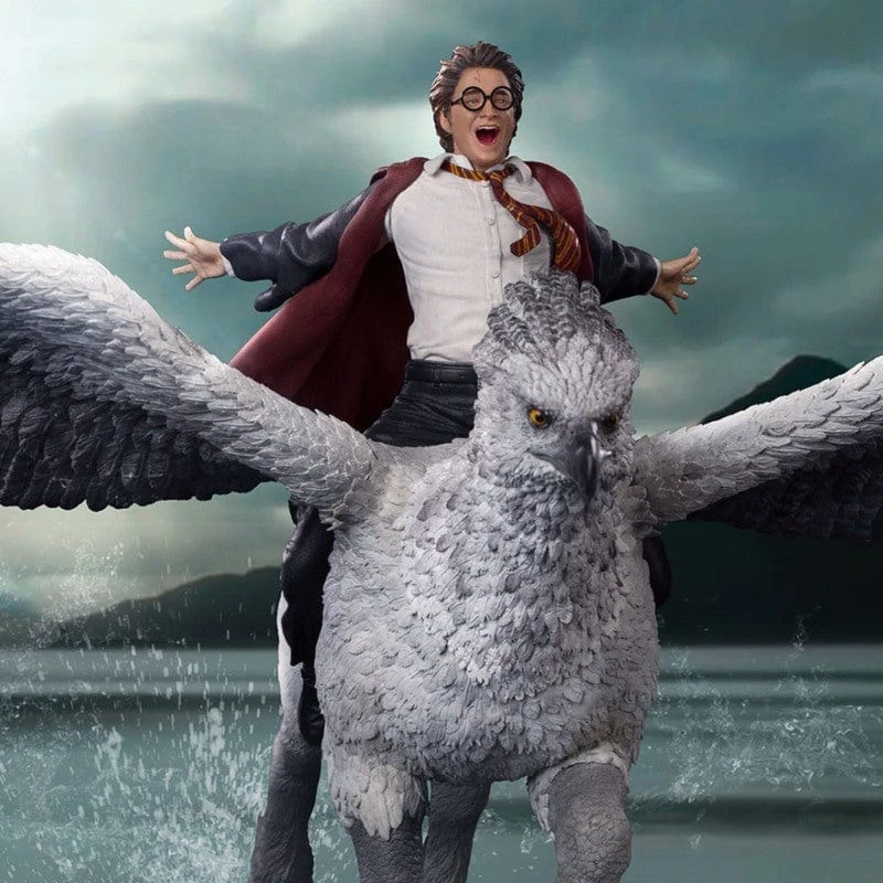 Official Iron Studios Harry Potter Harry And Buckbeak Deluxe Art 1:10 Scale Figure 3 Official Iron Studios Harry Potter Harry And Buckbeak Deluxe Art 1:10 Scale Figure