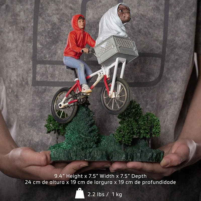 E.T. Official Iron Studios E.T The Extra-Terrestrial 1:10 Art Scale Statue Premium Collectibles 4 E.T. Official Iron Studios E.T The Extra-Terrestrial 1:10 Art Scale Statue Premium Collectibles