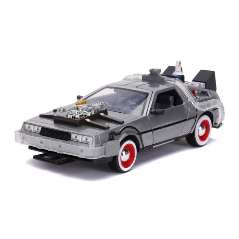 Official Back To The Future III 1:24 Scale Delorean Time Machine 3 Official Back To The Future III 1:24 Scale Delorean Time Machine