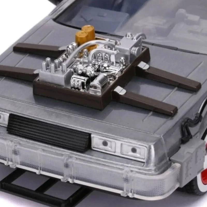 Official Back To The Future III 1:24 Scale Delorean Time Machine 5 Official Back To The Future III 1:24 Scale Delorean Time Machine