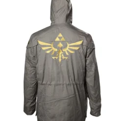 Official Nintendo Legend Of Zelda Triforce Logo Parka Apparel