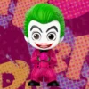 Batman Official DC Comics Joker 1966 Cosbaby 11cm Hot Toys Figure 1 Batman Official DC Comics Joker 1966 Cosbaby 11cm Hot Toys Figure