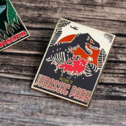 Pin Kings Jurassic Park Enamel Badge Set 1.2