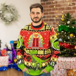Official Jurassic Park Christmas Jumper / Ugly Sweater 11 Official Jurassic Park Christmas Jumper / Ugly Sweater