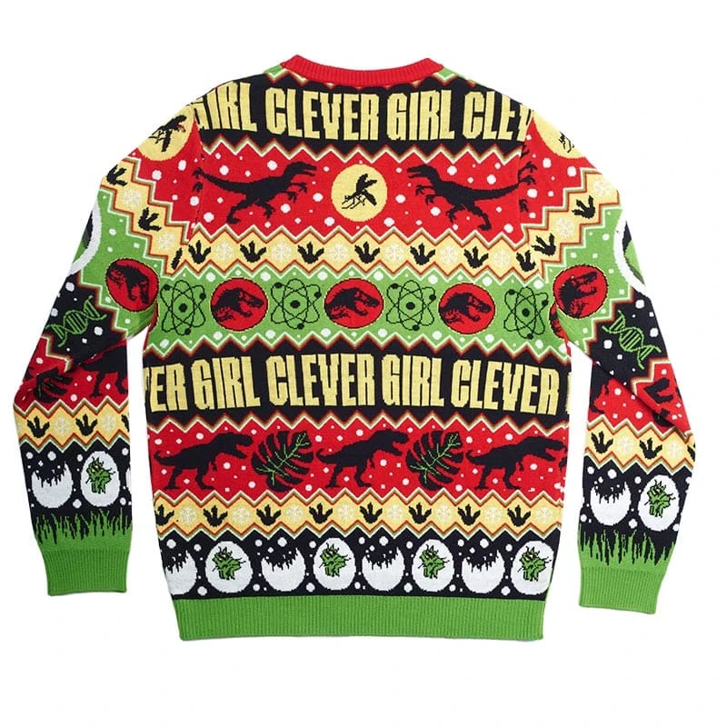 Official Jurassic Park Christmas Jumper / Ugly Sweater 7 Official Jurassic Park Christmas Jumper / Ugly Sweater