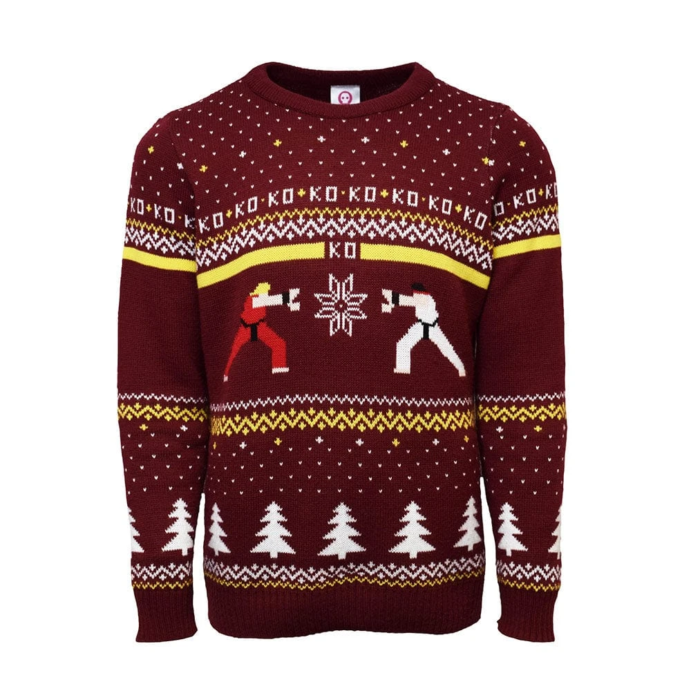 Street Fighter Christmas Jumper Official Street Fighter Ken Vs. Ryu Christmas Jumper / Ugly Sweater 3 Street Fighter Christmas Jumper Official Street Fighter Ken Vs. Ryu Christmas Jumper / Ugly Sweater