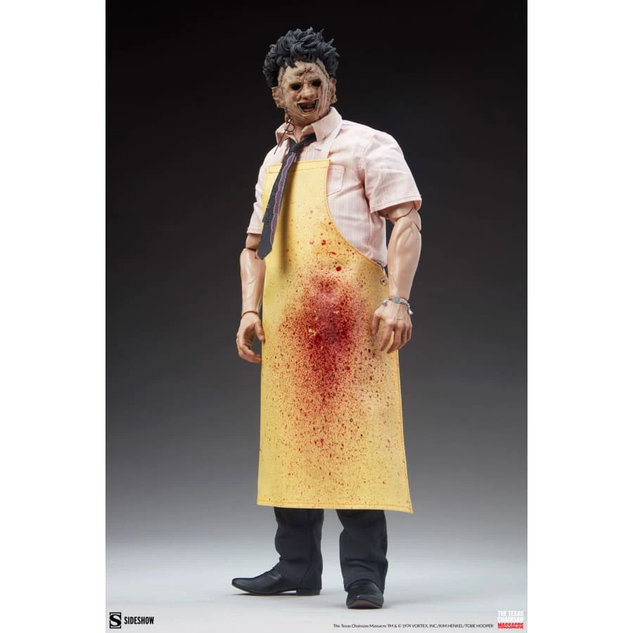 Horror Official Sideshow Collectibles Texas Chainsaw Massacre Leather Face 1:6 Scale Figure 5 Horror Official Sideshow Collectibles Texas Chainsaw Massacre Leather Face 1:6 Scale Figure