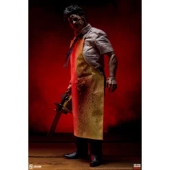 Horror Official Sideshow Collectibles Texas Chainsaw Massacre Leather Face 1:6 Scale Figure 36 Horror Official Sideshow Collectibles Texas Chainsaw Massacre Leather Face 1:6 Scale Figure
