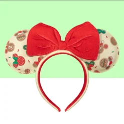Mickey Mouse Loungefly Disney Mickey & Minnie Christmas Cookies Headband