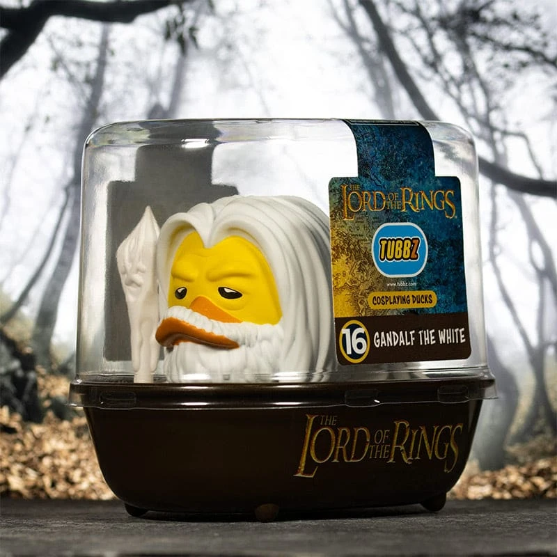 Lord Of The Rings Gandalf The White TUBBZ Cosplaying Duck Collectible 4 Lord Of The Rings Gandalf The White TUBBZ Cosplaying Duck Collectible