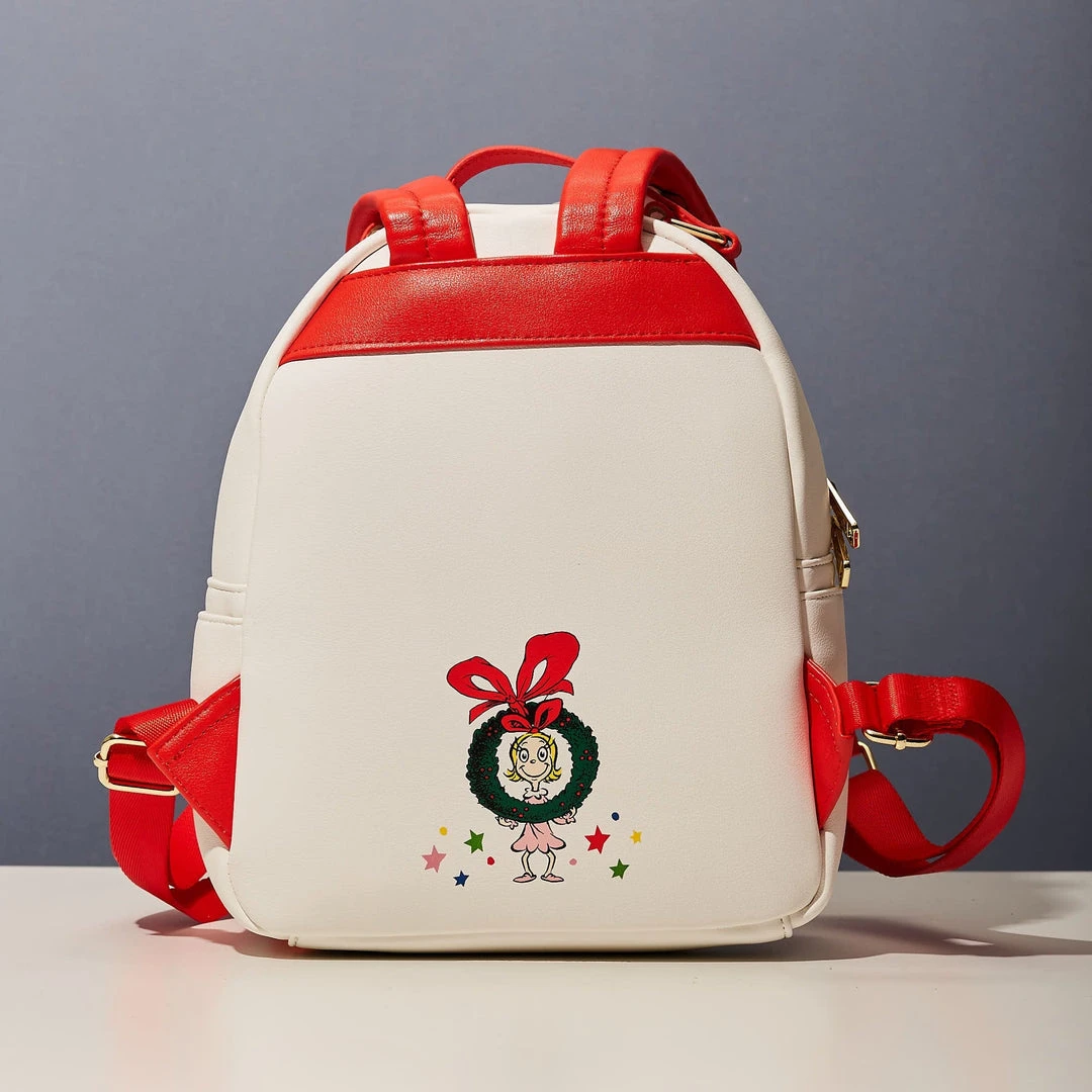 LoungeFly Dr. Seuss The Grinch Chimney Thief Mini Backpack 5 LoungeFly Dr. Seuss The Grinch Chimney Thief Mini Backpack