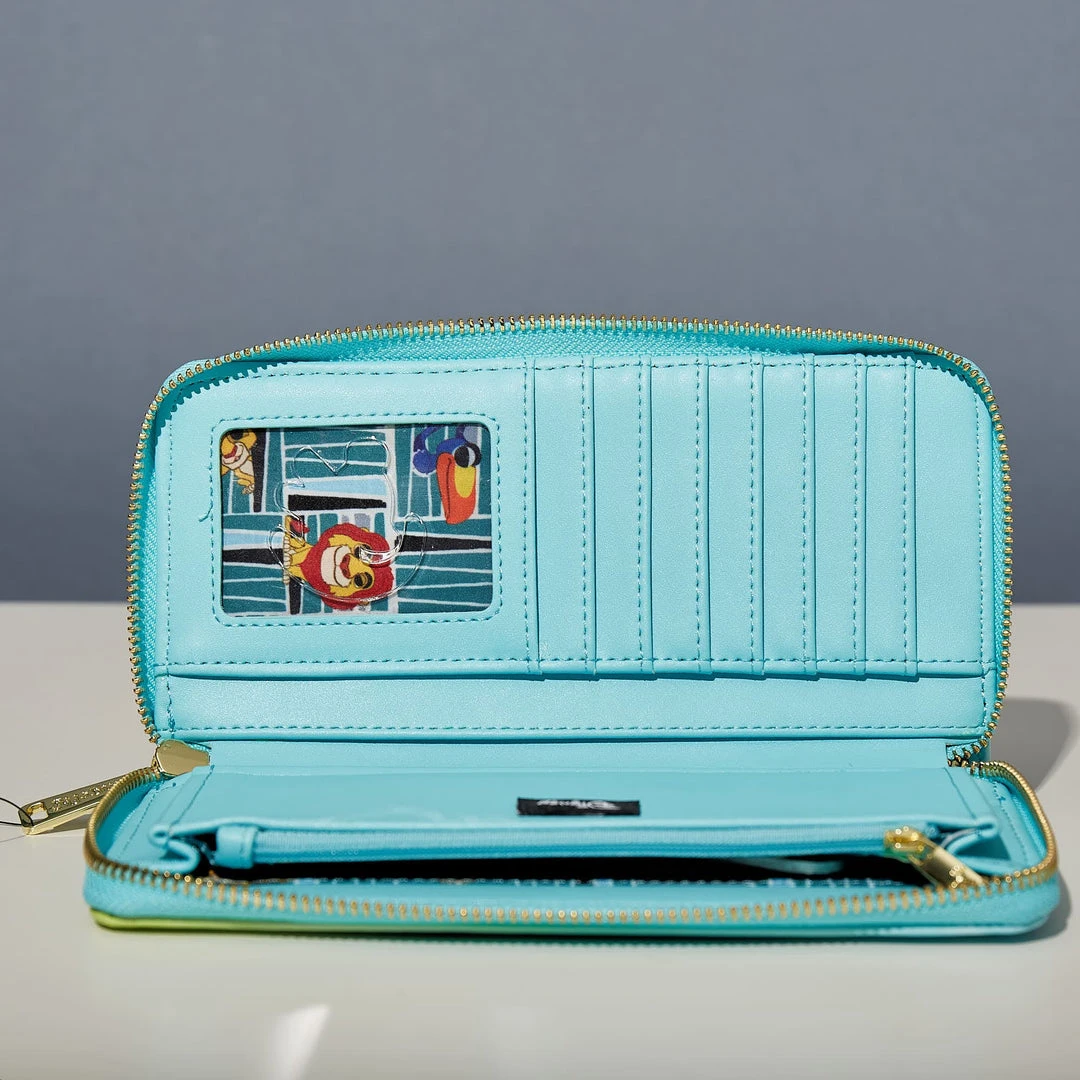 LoungeFly Pop By Disney Lion King Pride Rock Zip Around Wallet 5 LoungeFly Pop By Disney Lion King Pride Rock Zip Around Wallet