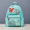 The Little Mermaid Bags LoungeFly Bl Ariel Underwater Mini Backpack-Sm 1 The Little Mermaid Bags LoungeFly Bl Ariel Underwater Mini Backpack-Sm