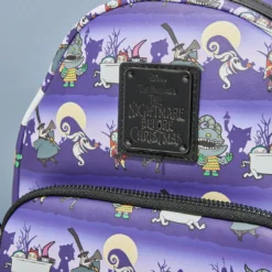 Nightmare Before Christmas LoungeFly Disney Nbc Halloween Line Mini Backpack Bags