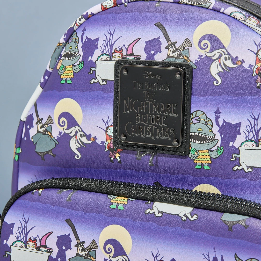 Nightmare Before Christmas LoungeFly Disney Nbc Halloween Line Mini Backpack Bags 4 Nightmare Before Christmas LoungeFly Disney Nbc Halloween Line Mini Backpack Bags