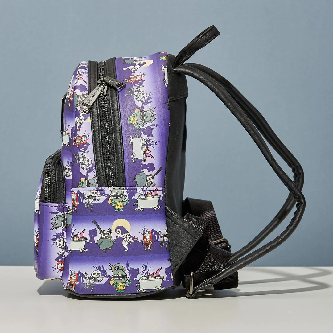Nightmare Before Christmas LoungeFly Disney Nbc Halloween Line Mini Backpack Bags 5 Nightmare Before Christmas LoungeFly Disney Nbc Halloween Line Mini Backpack Bags